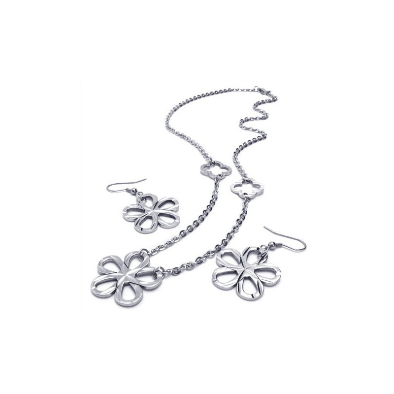 Wunderschönes Design Farbbrillanz Hervorragende Qualität Titan Schmuckset Inklusive Halskette, Anhänger, Ohrring