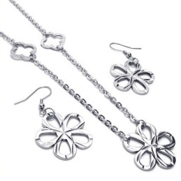 Wunderschönes Design Farbbrillanz Hervorragende Qualität Titan Schmuckset Inklusive Halskette, Anhänger, Ohrring