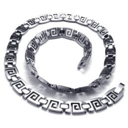 Gekonnte Verarbeitung Farbbrillanz Hervorragende Qualität Titan Schmuckset Inklusive Halskette, Armband