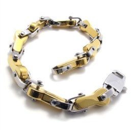 Modernes Design Farbbrillanz Stabile Qualität Titan Schmuckset Inklusive Halskette, Armband