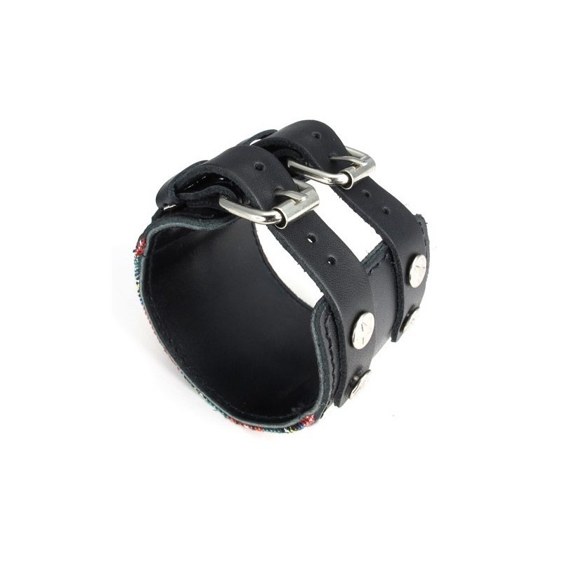 Schönes Design Bunte Ausgezeichnete Qualität Titan Leder Armreif