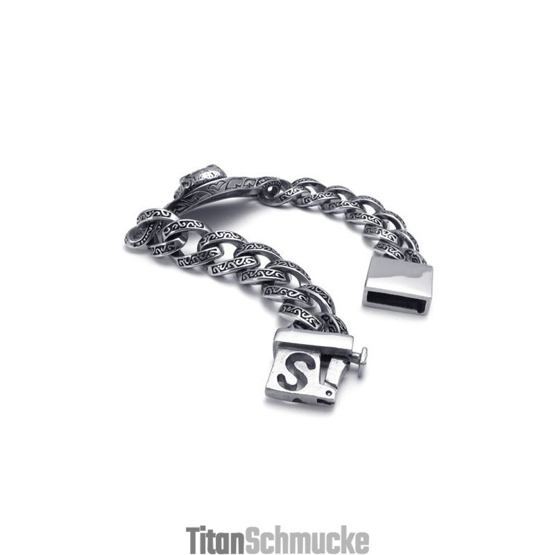 Modernes Design Farbbrillanz Für Einen Langjährigen Ruf Titanarmband