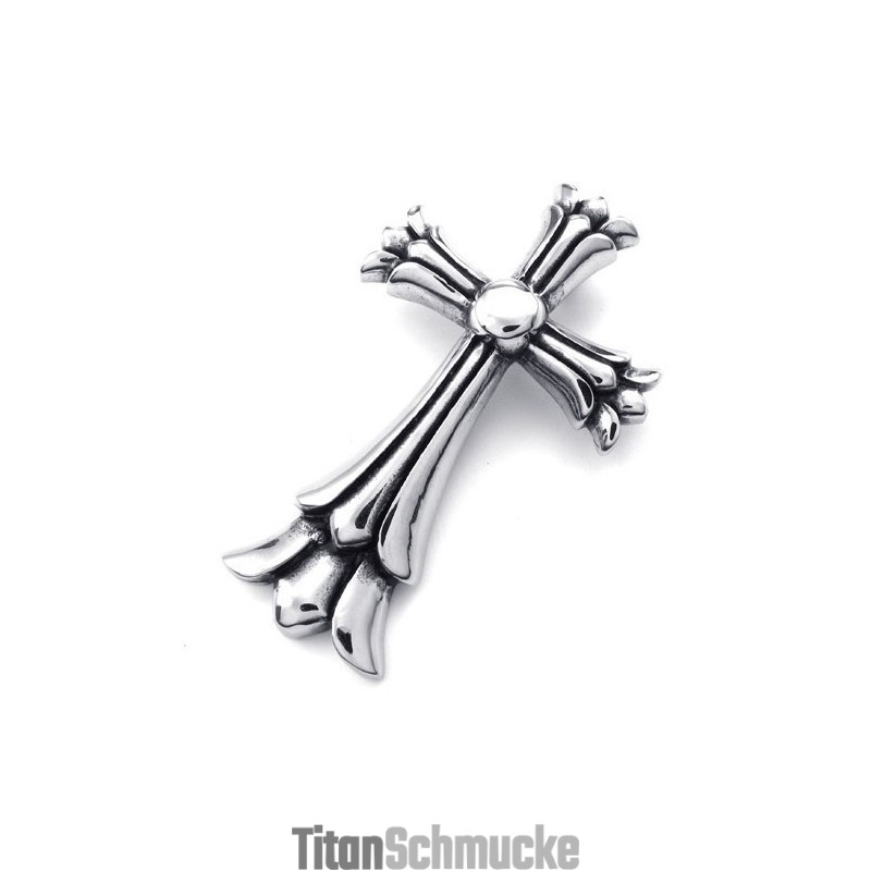 Fein Verarbeiteter Farbbrillanz Stabile Qualität Titan Kreuz Anhänger Fein Verarbeiteter Farbbrillanz Stabile Qualität Titan Kreuz Anhänger