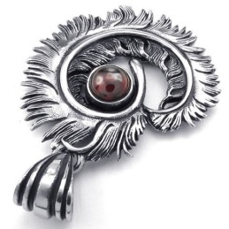 Attraktives Design Farbbrillanz Hochwertiger Titan Anhänger