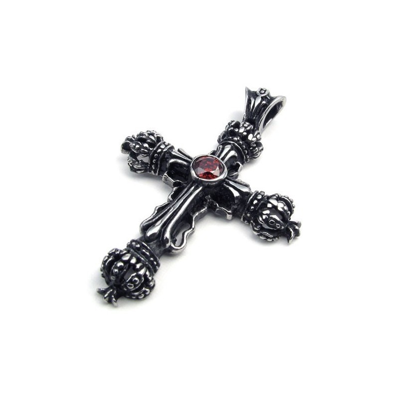 Neueste Technologie Farbbrillanz Hochwertiger Titan-Kreuzanhänger