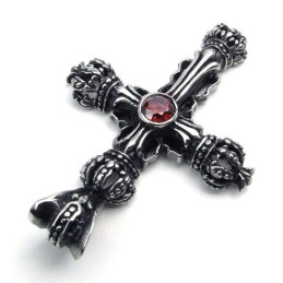 Neueste Technologie Farbbrillanz Hochwertiger Titan-Kreuzanhänger