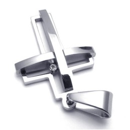 Für Ihre Auswahl Farbbrillanz Um Eine Lange Geschichte Zu Haben Titan Kreuz Anhänger