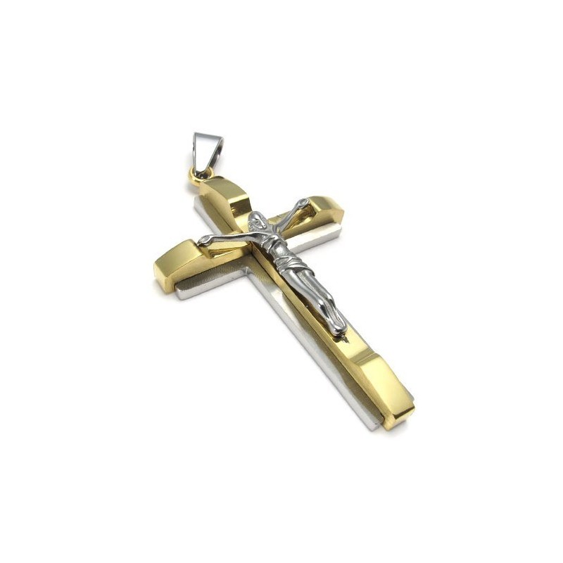 Ausgefeilte Technologie Farbbrillanz Für Eine Lange Geschichte Titan Kreuz Anhänger