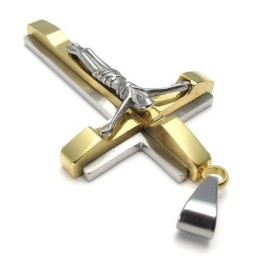 Ausgefeilte Technologie Farbbrillanz Für Eine Lange Geschichte Titan Kreuz Anhänger