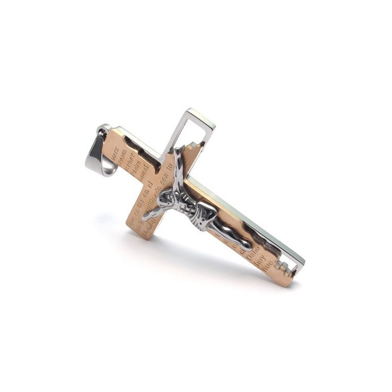 Professionelles Design Farbbrillanz Weltweit Bekannter Titan-Kreuzanhänger Professionelles Design Farbbrillanz Weltweit Bekannter Titan-Kreuzanhänger