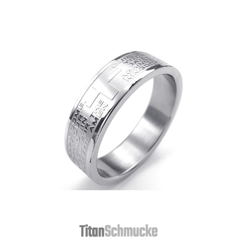 Geschicktes Design Farbbrillanz Zuverlässige Qualität Titanring