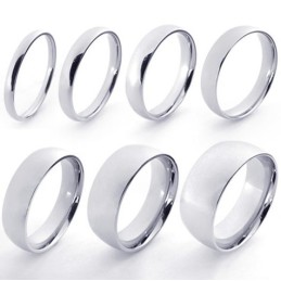 Elegante Form Farbbrillanz Die Königin Der Qualität Titanring